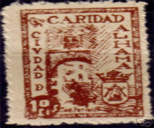 Sello de la guerra civil en Alhama a subasta