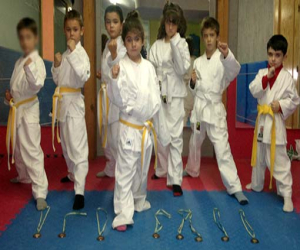 Campeonato local de kárate para depedir el año