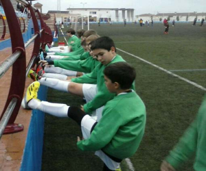 El temporal obliga a suspender un partido de la UD Alhameña