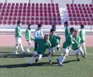 El equipo infantil de la UD Alhameña termina la liga tercero en la clasificación