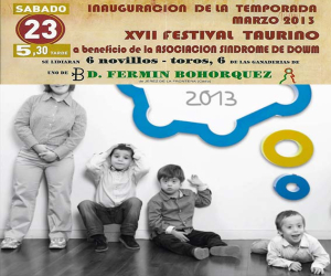 Extraordinaria corrida de toros a favor de la asociación del síndrome de Dowm