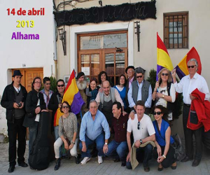 Amigos republicanos celebran el 14 de abril en Alhama