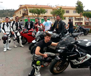 ‘Komando Morralla’. Un club alhameño para los aficionados a las motos