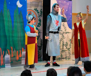 Los alumnos de los centros escolares asistieron a funciones de teatro en inglés