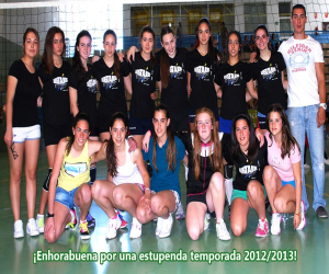 El equipo cadete femenino de voleibol se proclama subcampeón de los Juegos Provinciales
