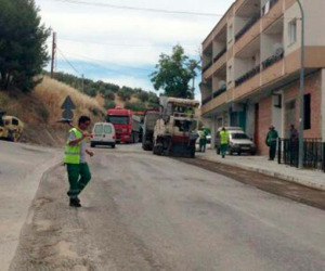 Comenzaron las obras de acondicionamiento de la carretera a-402 entre Santa Cruz del Comercio y Alhama