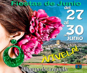 Del 27 al 30, fiestas de junio de Alhama de Granada