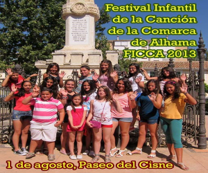 Festival Infantil de la Canción de la  Comarca de Alhama 2013, este jueves 1 de agosto