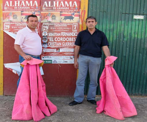 Los novilleros locales se preparan para la corrida del sábado