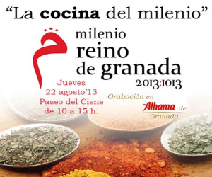 Grabación en Alhama del programa televisivo “La Cocina del Milenio”