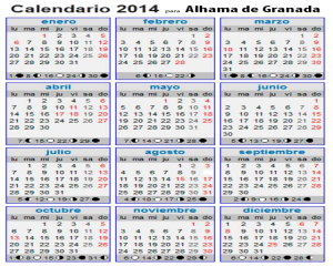 Calendario laboral 2014 y escolar 2013/2014