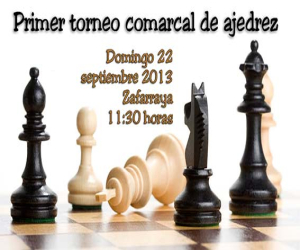 I Torneo comarcal de ajedrez de la Comarca de Alhama