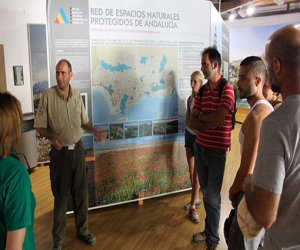 El taller de empleo de Jayena visita La Resinera