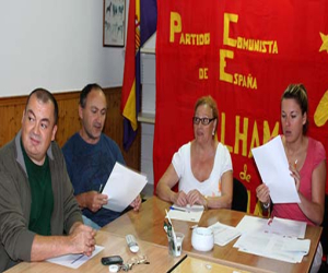 Reunión precongresual del PCE de Alhama