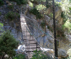 Senderistas de Jayena. Por los cañones de Rio Verde