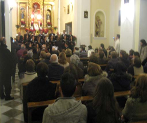 La Coral Ciudad de Alhama ofrece el último concierto del año de su vigésimo quinto aniversario