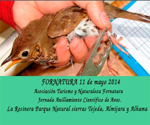 Jornada anillamiento científico de aves