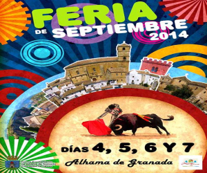 Feria de Alhama, del 4 al 7 de septiembre