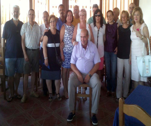 Emotiva reunión de los 'Quintos del 77' de Jayena