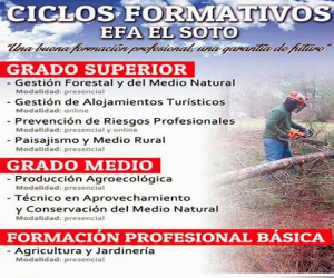 Ciclo de grado medio de producción agroecológica