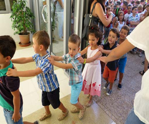 Vuelta al cole 2014/15 de 350 alumnos de Alhama