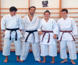 Preselección de cadetes, junior y sub-21 de karate en Alfacar