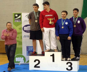 Manuel Miranda nuevamente campeón de Andalucía de kumite