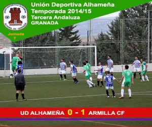 Continúa la racha negativa para la UD Alhameña
