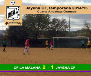 El Jayena CF se queda a un paso de la victoria 