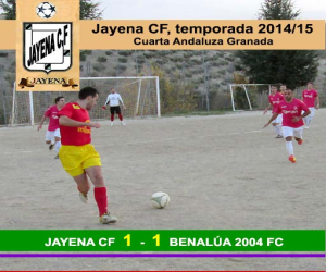 Jayena CF empata en un partido en el que mereció más 