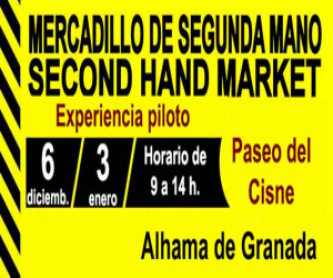Experiencia piloto de 'Mercadillo de segunda mano', en Alhama