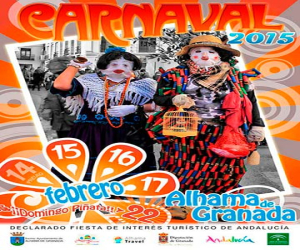 15, 16, 17 y 22 de febrero Carnaval de Alhama 2015