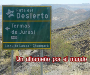 Quebrada de los Cardones (Parinacota, norte de Chile)