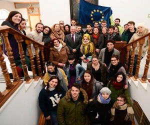 El programa Erasmus + conecta a jóvenes de cinco países con jóvenes de Alhama de Granada