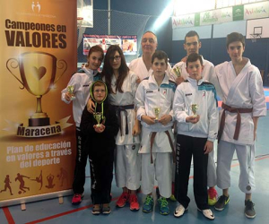 Nuevamente Eloy Ruiz Fernández, de Arenas del Rey, campeón de karate en Maracena
