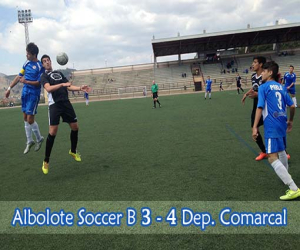 Sufrida victoria en Albolote del Deportivo Comarcal de Zafarraya