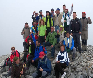 Segunda subida al Navachica del club senderista de Jayena