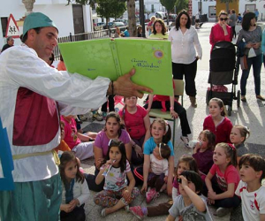 Diferentes actividades en el Día del libro en Jayena