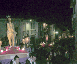 Semana Santa pasada por agua