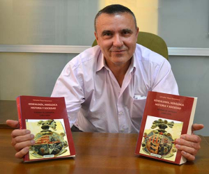 Salvador Raya presenta este viernes en Alhama su libro Genealogía, Heráldica, Historia y Sociedad. Alhama de Granada (1482-1835)