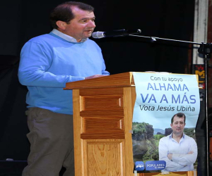 Cierre de campaña del Partido Popular de Alhama presentando su proyecto estrella del agua fría, agua caliente