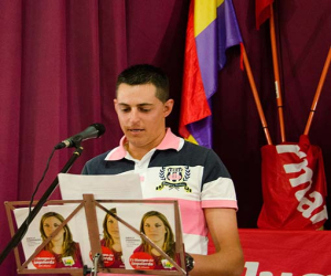 Mitin de Izquierda Unida en Ventas de Zafarraya