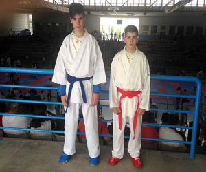 Dos alhameños compitieron entre sí por el trofeo de karate Élite Presidente