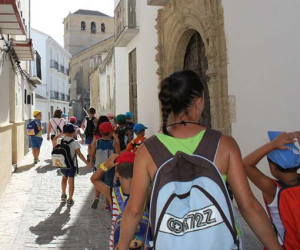 La primera gymkhana cultural contó con la participación de casi sesenta chavales