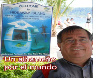 X aniversario de la oficina postal bajo el agua en las islas Hideaway (Vanuatu) 