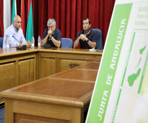 La carretera (A-402) no permanecerá cortada ni un día más de lo estrictamente necesario