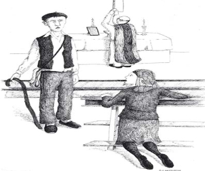 Tipos curiosos de Santeña; ‘Cascanuez‘ y la misa