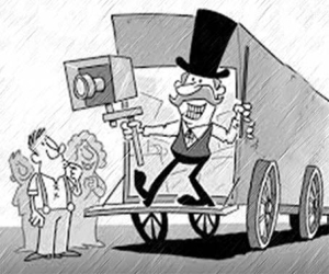 Foráneos de paso por Santeña: Titiriteros, charlatanes y comediantes