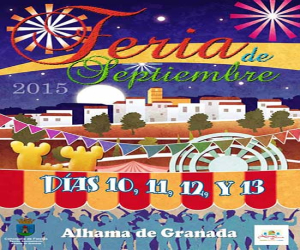 Del 10 al 13 de septiembre Alhama cierra el verano con su feria