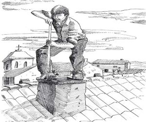 Foráneos de paso por santeña: El deshollinador